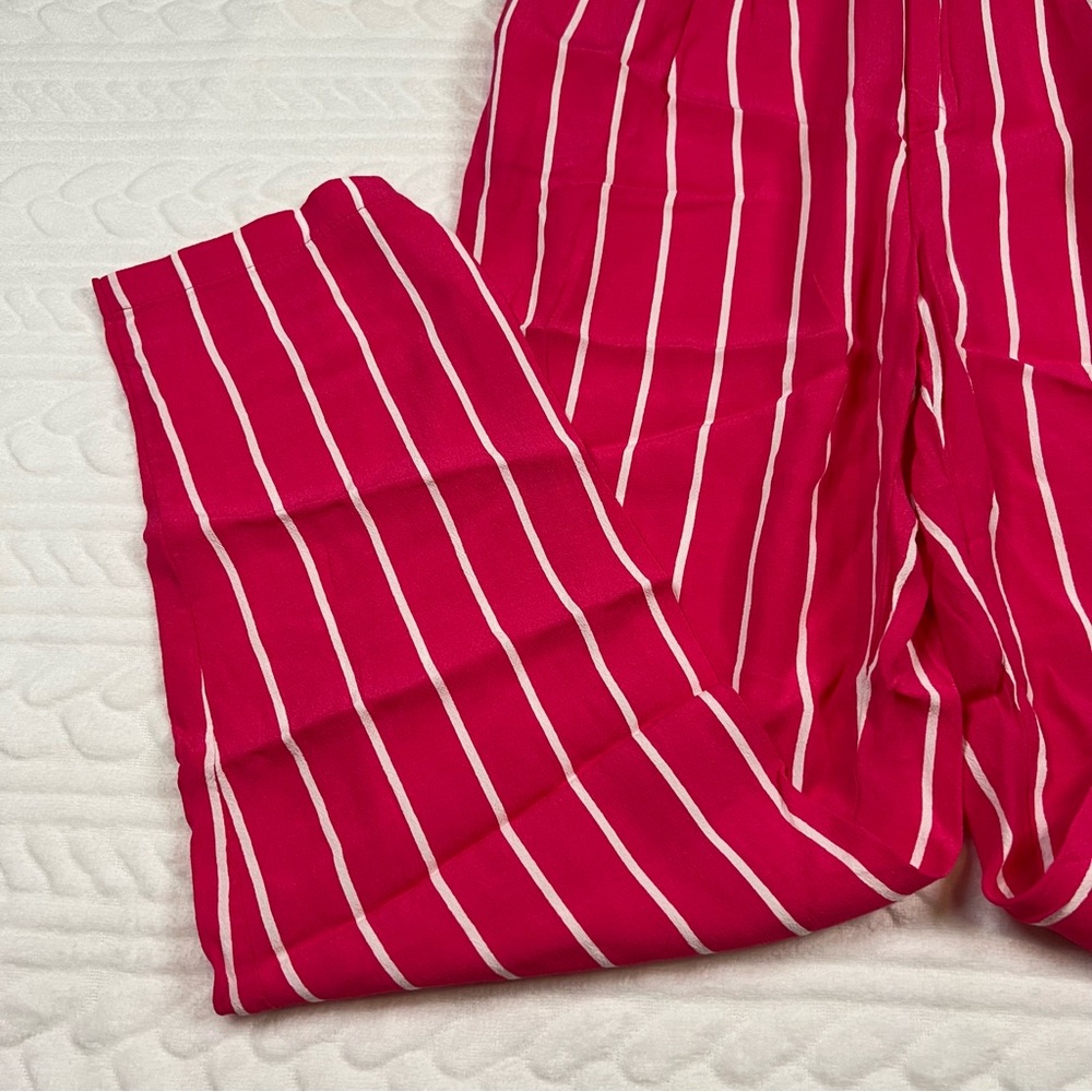 💗 Forever 21 -‎ Womans High Waisted Striped Pants - Picture 3 of 9